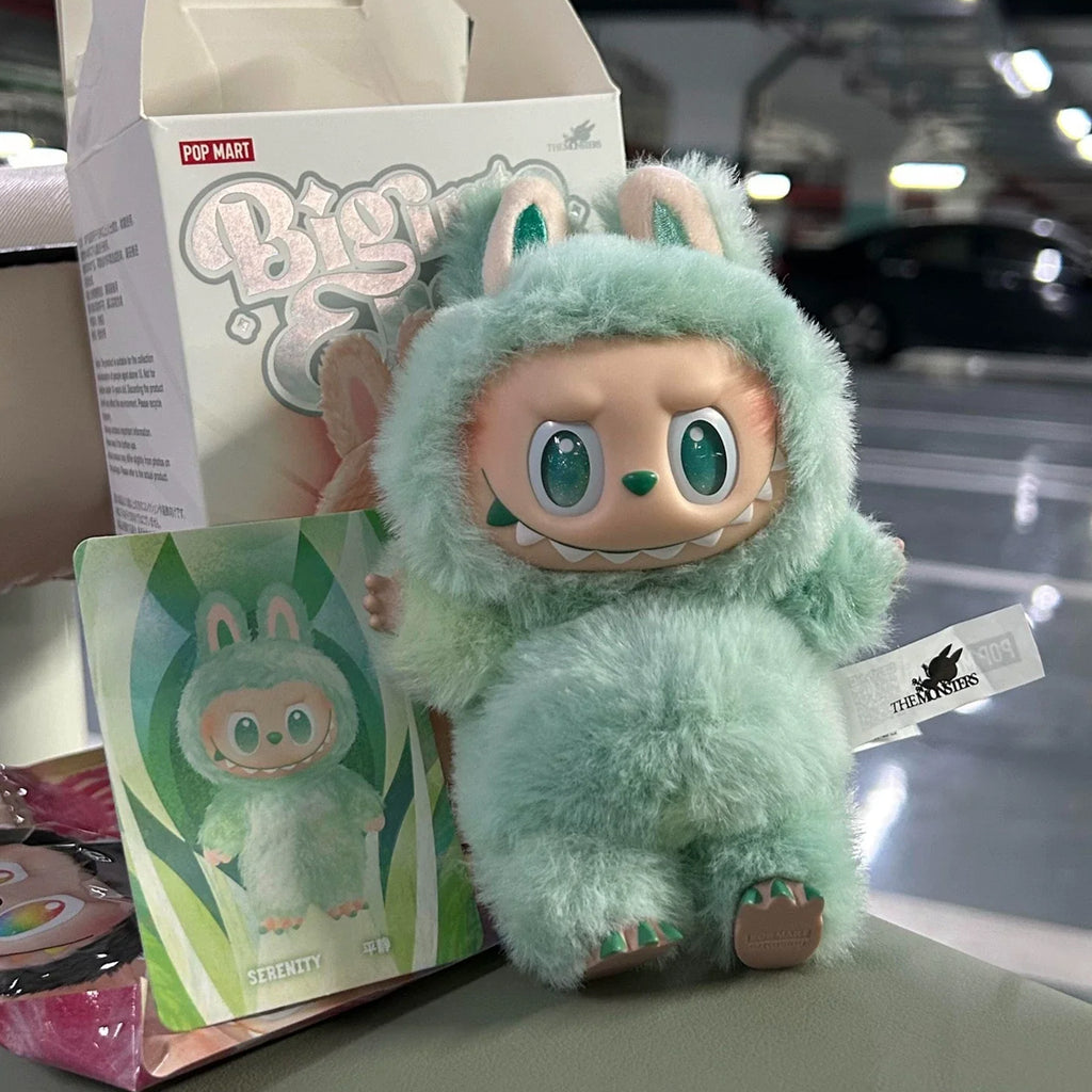 Labubu Doll 17cm Bunny Plush Figure – 3rd Gen Blind Box Surprise Toy with Keychain – Anime-Inspired Pop Mart Style Gift for Kids, Teens & Fans – Serenity Edition