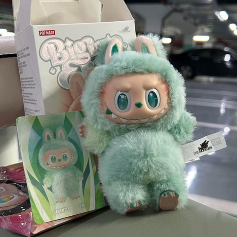 Labubu Doll 17cm Bunny Plush Figure – 3rd Gen Blind Box Surprise Toy with Keychain – Anime-Inspired Pop Mart Style Gift for Kids, Teens & Fans – Serenity Edition