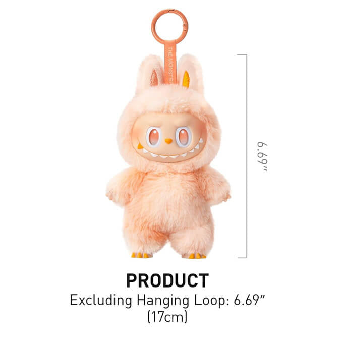 Labubu Doll 17cm Bunny Plush Figure – 3rd Gen Blind Box Surprise Toy with Keychain – Anime-Inspired Pop Mart Style Gift for Kids, Teens & Fans – Regular Edition