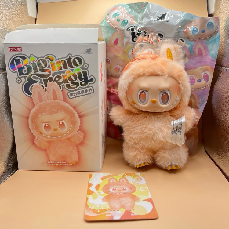 Labubu Doll 17cm Bunny Plush Figure – 3rd Gen Blind Box Surprise Toy with Keychain – Anime-Inspired Pop Mart Style Gift for Kids, Teens & Fans – Happiness Edition